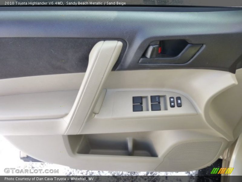 Sandy Beach Metallic / Sand Beige 2010 Toyota Highlander V6 4WD