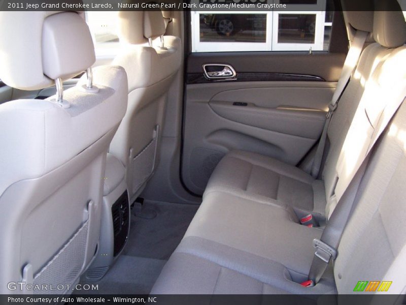 Natural Green Pearl / Dark Graystone/Medium Graystone 2011 Jeep Grand Cherokee Laredo