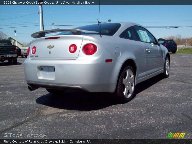 Ultra Silver Metallic / Ebony 2008 Chevrolet Cobalt Sport Coupe