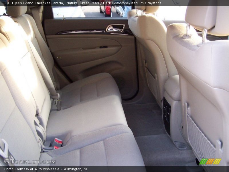 Natural Green Pearl / Dark Graystone/Medium Graystone 2011 Jeep Grand Cherokee Laredo