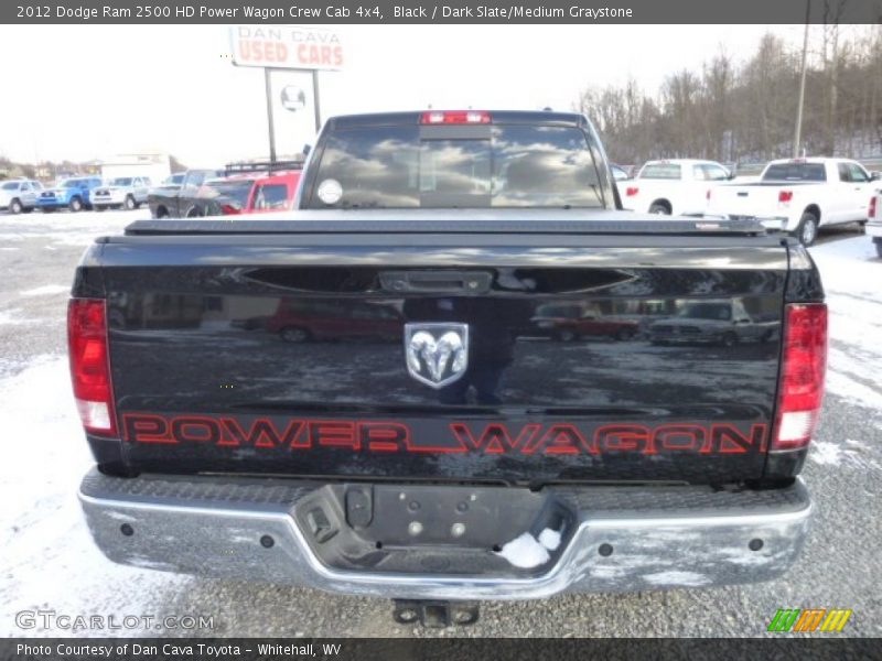 Black / Dark Slate/Medium Graystone 2012 Dodge Ram 2500 HD Power Wagon Crew Cab 4x4
