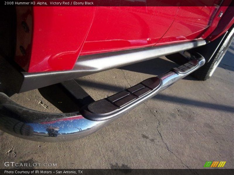Victory Red / Ebony Black 2008 Hummer H3 Alpha