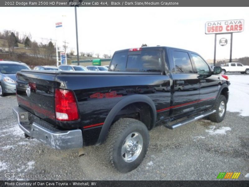 Black / Dark Slate/Medium Graystone 2012 Dodge Ram 2500 HD Power Wagon Crew Cab 4x4