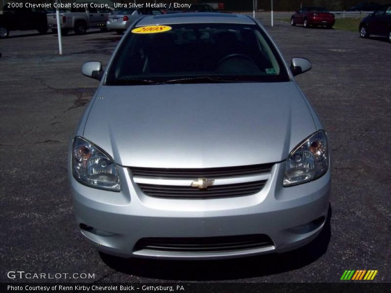 Ultra Silver Metallic / Ebony 2008 Chevrolet Cobalt Sport Coupe