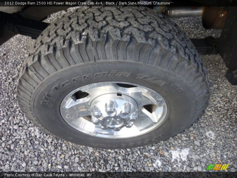 Black / Dark Slate/Medium Graystone 2012 Dodge Ram 2500 HD Power Wagon Crew Cab 4x4