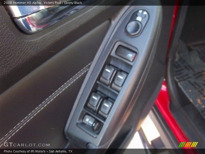 Victory Red / Ebony Black 2008 Hummer H3 Alpha