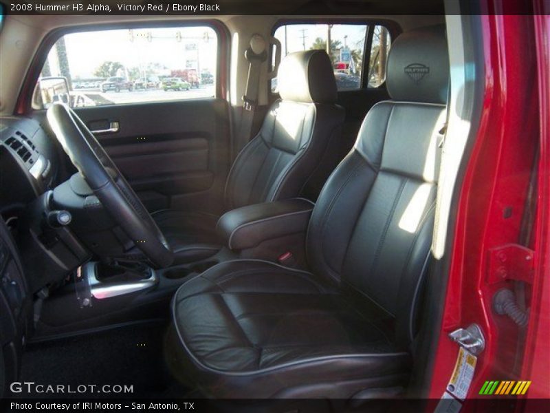 Victory Red / Ebony Black 2008 Hummer H3 Alpha