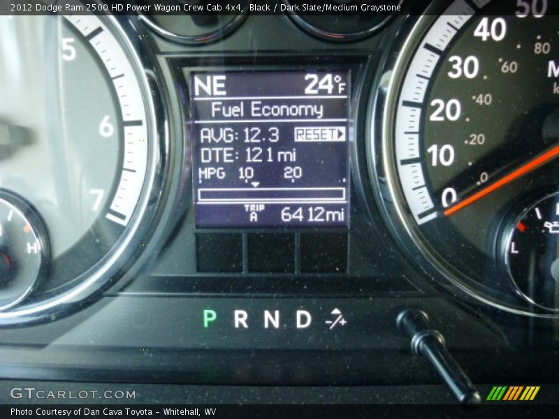 Black / Dark Slate/Medium Graystone 2012 Dodge Ram 2500 HD Power Wagon Crew Cab 4x4