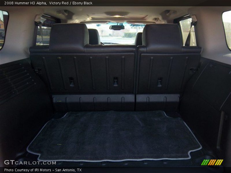 Victory Red / Ebony Black 2008 Hummer H3 Alpha
