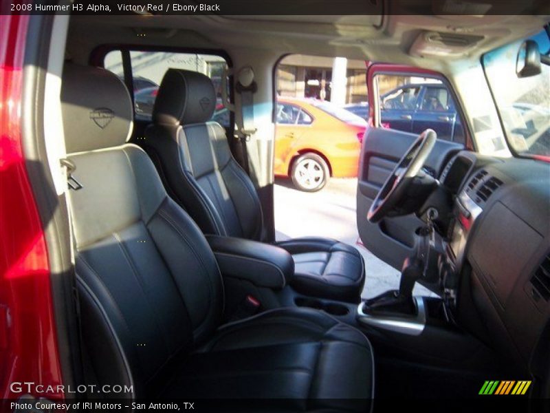 Victory Red / Ebony Black 2008 Hummer H3 Alpha