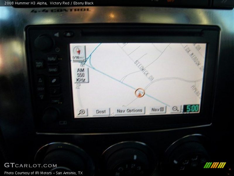 Victory Red / Ebony Black 2008 Hummer H3 Alpha