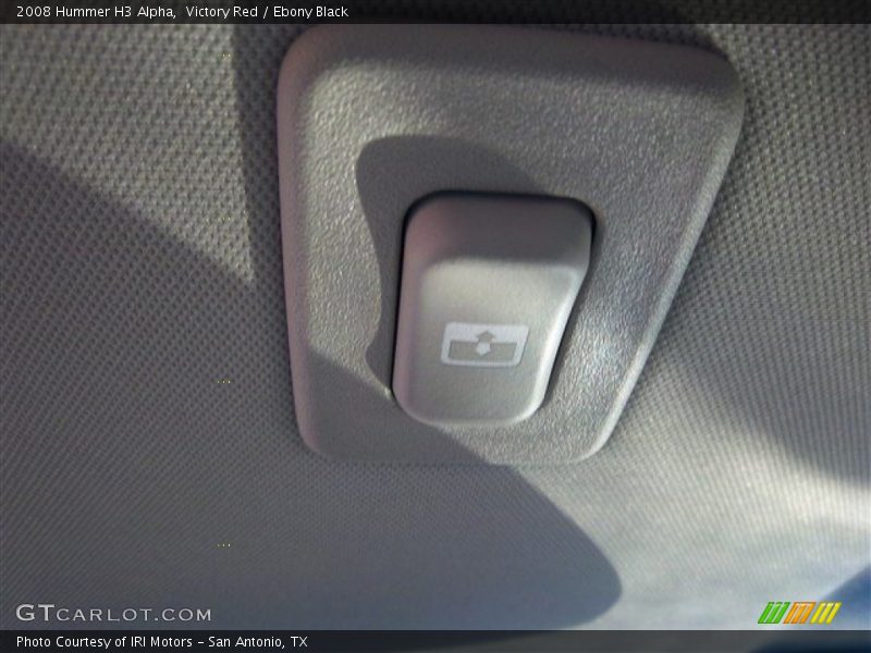 Victory Red / Ebony Black 2008 Hummer H3 Alpha