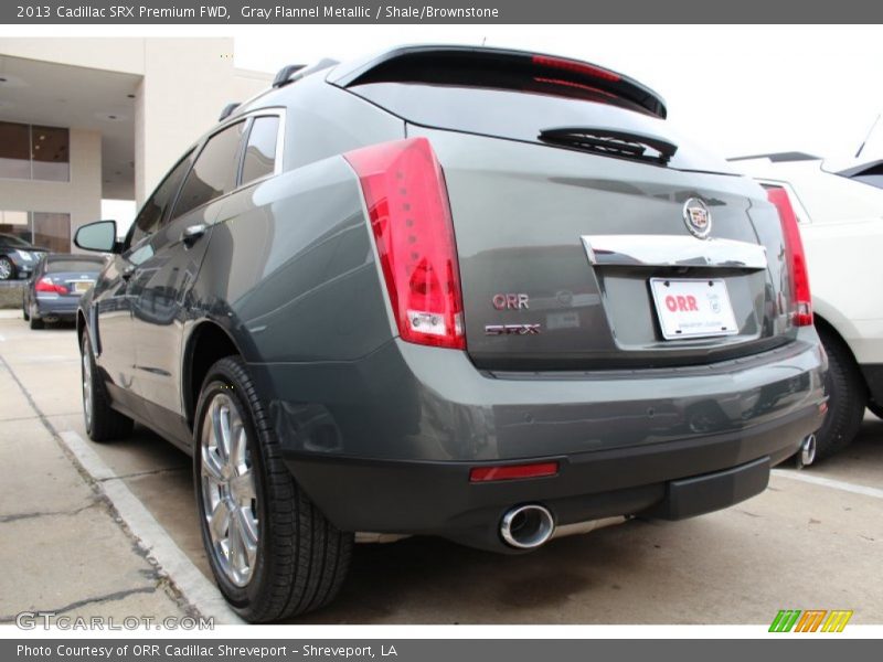 Gray Flannel Metallic / Shale/Brownstone 2013 Cadillac SRX Premium FWD