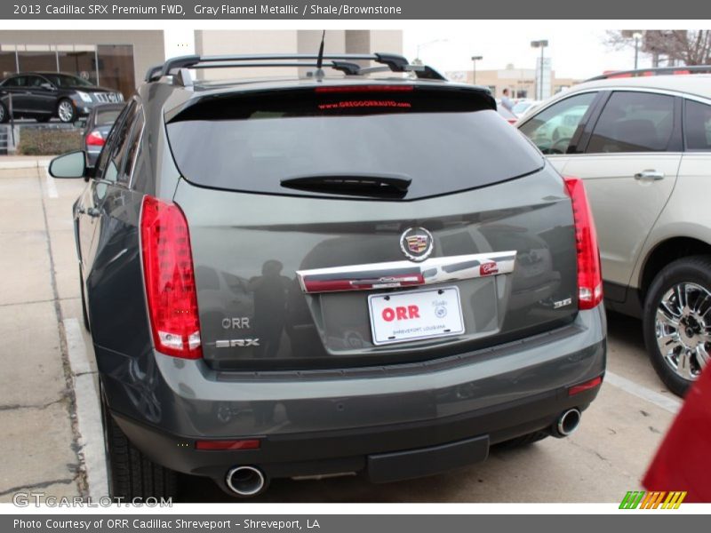 Gray Flannel Metallic / Shale/Brownstone 2013 Cadillac SRX Premium FWD