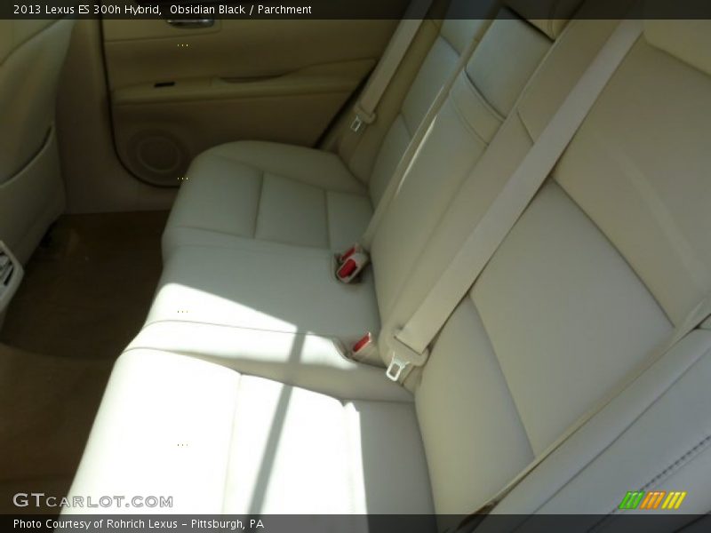 Obsidian Black / Parchment 2013 Lexus ES 300h Hybrid