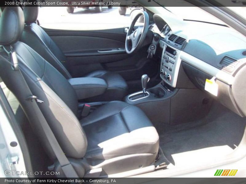 Ultra Silver Metallic / Ebony 2008 Chevrolet Cobalt Sport Coupe