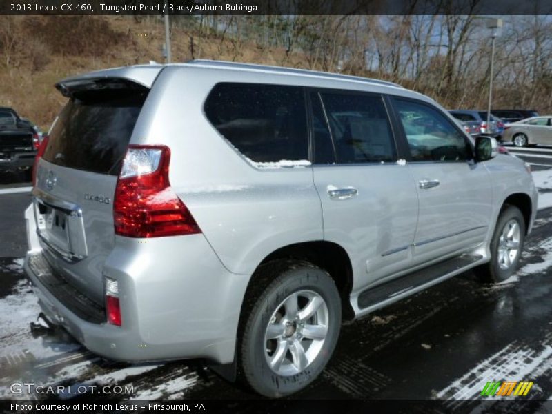 Tungsten Pearl / Black/Auburn Bubinga 2013 Lexus GX 460