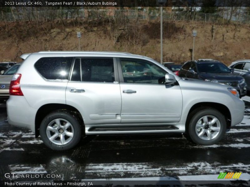 Tungsten Pearl / Black/Auburn Bubinga 2013 Lexus GX 460