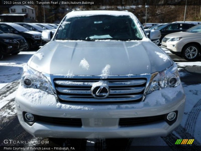 Tungsten Pearl / Black/Auburn Bubinga 2013 Lexus GX 460
