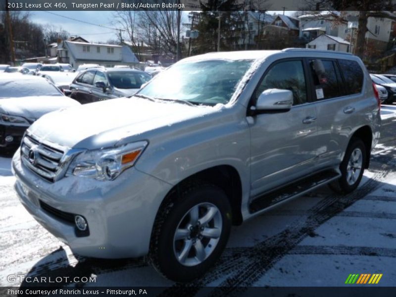 Tungsten Pearl / Black/Auburn Bubinga 2013 Lexus GX 460