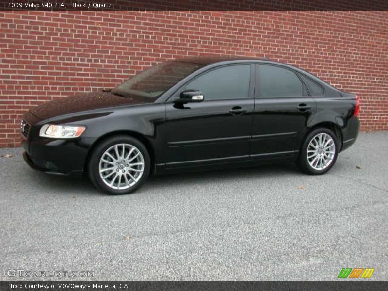 Black / Quartz 2009 Volvo S40 2.4i