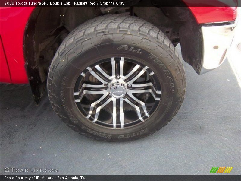 Radiant Red / Graphite Gray 2008 Toyota Tundra SR5 Double Cab