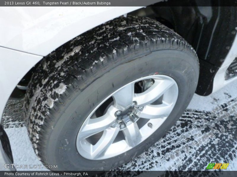 Tungsten Pearl / Black/Auburn Bubinga 2013 Lexus GX 460