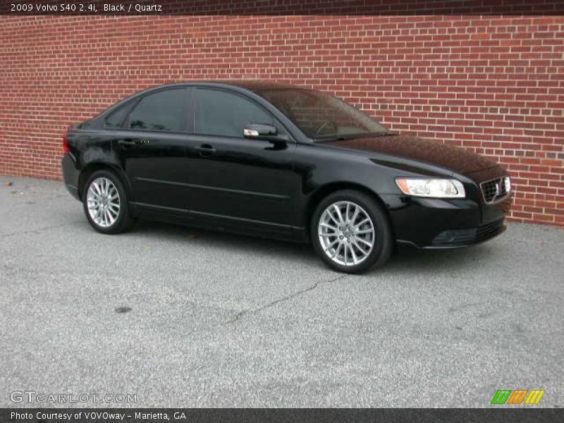 Black / Quartz 2009 Volvo S40 2.4i