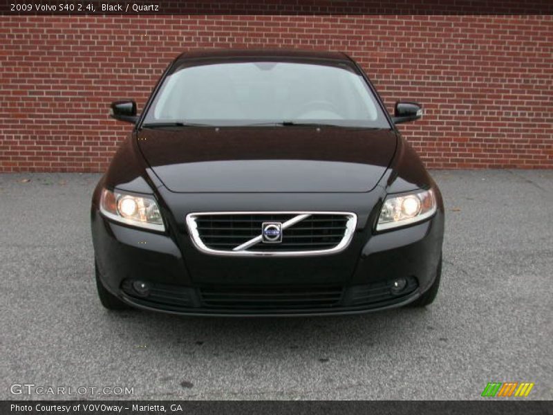 Black / Quartz 2009 Volvo S40 2.4i