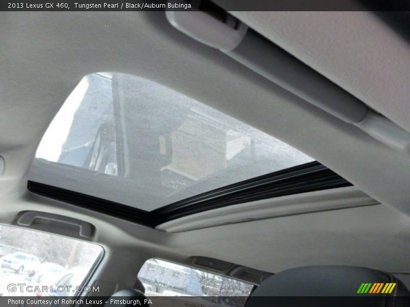 Tungsten Pearl / Black/Auburn Bubinga 2013 Lexus GX 460