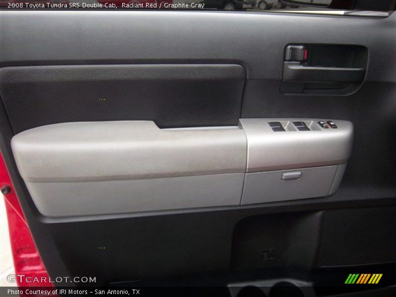 Radiant Red / Graphite Gray 2008 Toyota Tundra SR5 Double Cab