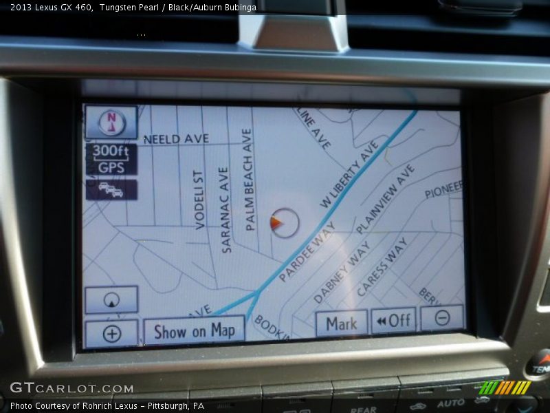 Tungsten Pearl / Black/Auburn Bubinga 2013 Lexus GX 460