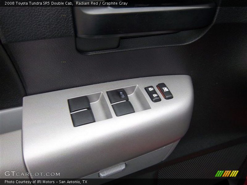Radiant Red / Graphite Gray 2008 Toyota Tundra SR5 Double Cab