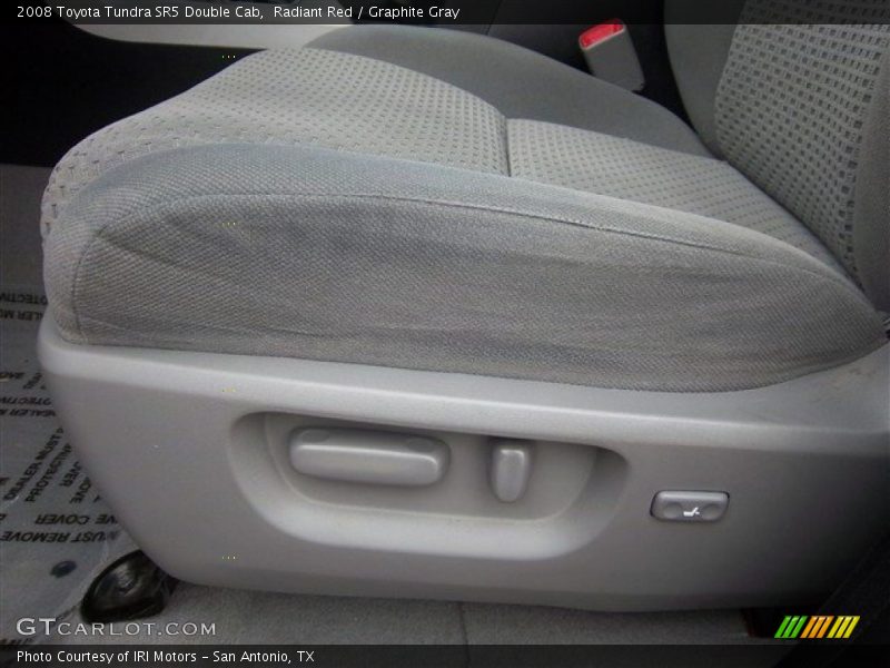 Radiant Red / Graphite Gray 2008 Toyota Tundra SR5 Double Cab
