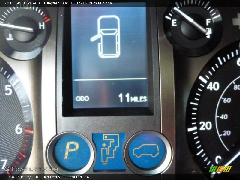 Tungsten Pearl / Black/Auburn Bubinga 2013 Lexus GX 460