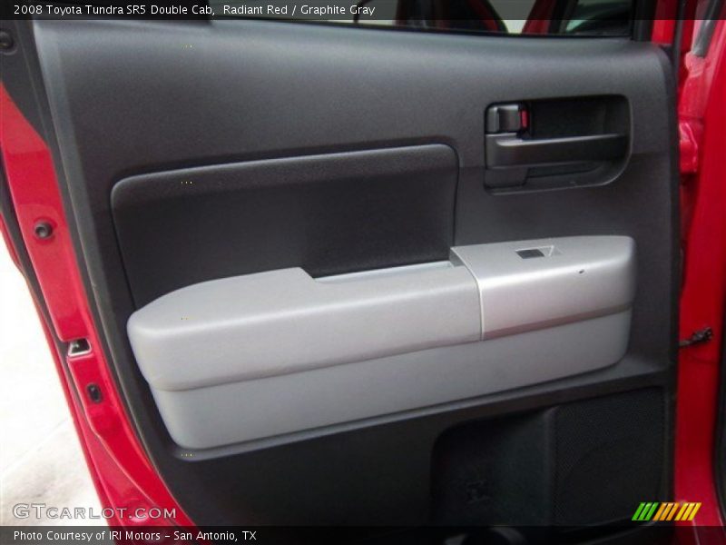 Radiant Red / Graphite Gray 2008 Toyota Tundra SR5 Double Cab