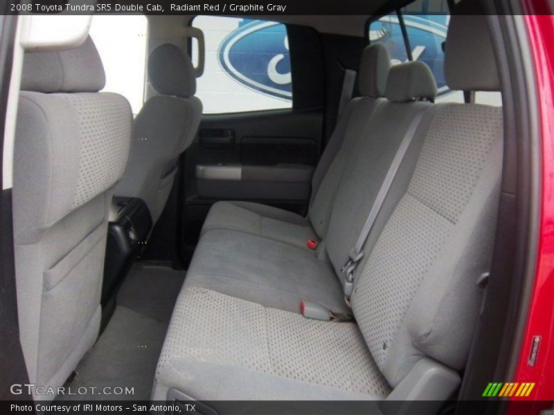 Radiant Red / Graphite Gray 2008 Toyota Tundra SR5 Double Cab