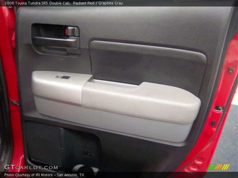 Radiant Red / Graphite Gray 2008 Toyota Tundra SR5 Double Cab