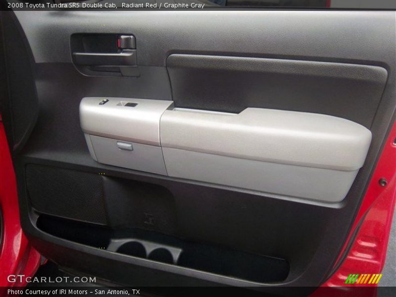 Radiant Red / Graphite Gray 2008 Toyota Tundra SR5 Double Cab