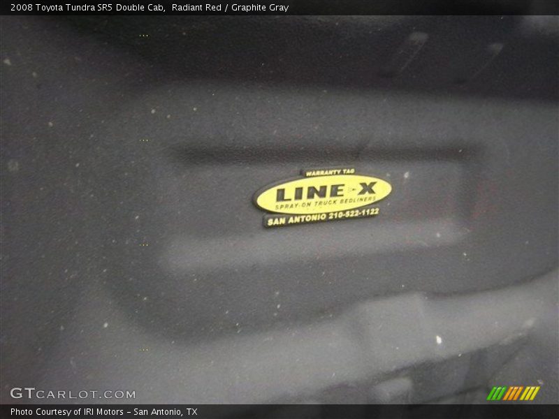 Radiant Red / Graphite Gray 2008 Toyota Tundra SR5 Double Cab