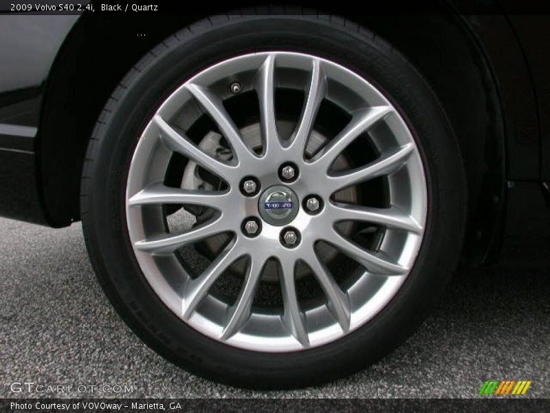 Black / Quartz 2009 Volvo S40 2.4i