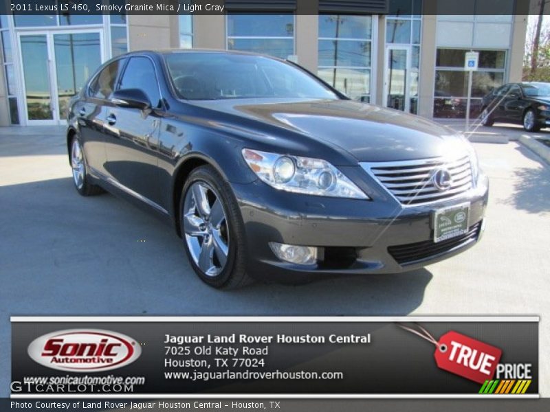 Smoky Granite Mica / Light Gray 2011 Lexus LS 460