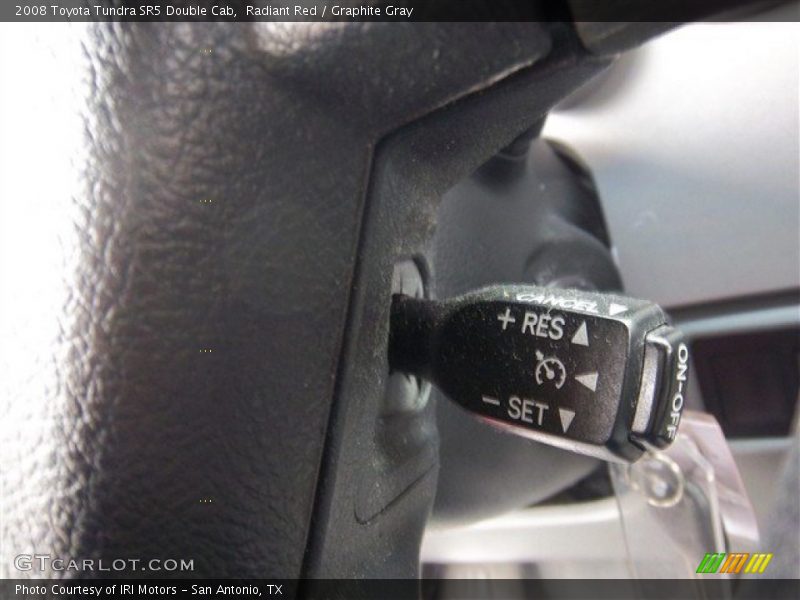 Radiant Red / Graphite Gray 2008 Toyota Tundra SR5 Double Cab