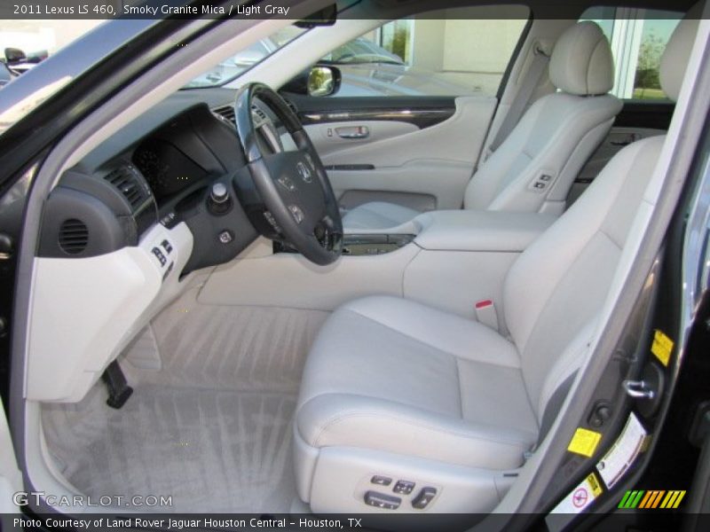 Smoky Granite Mica / Light Gray 2011 Lexus LS 460