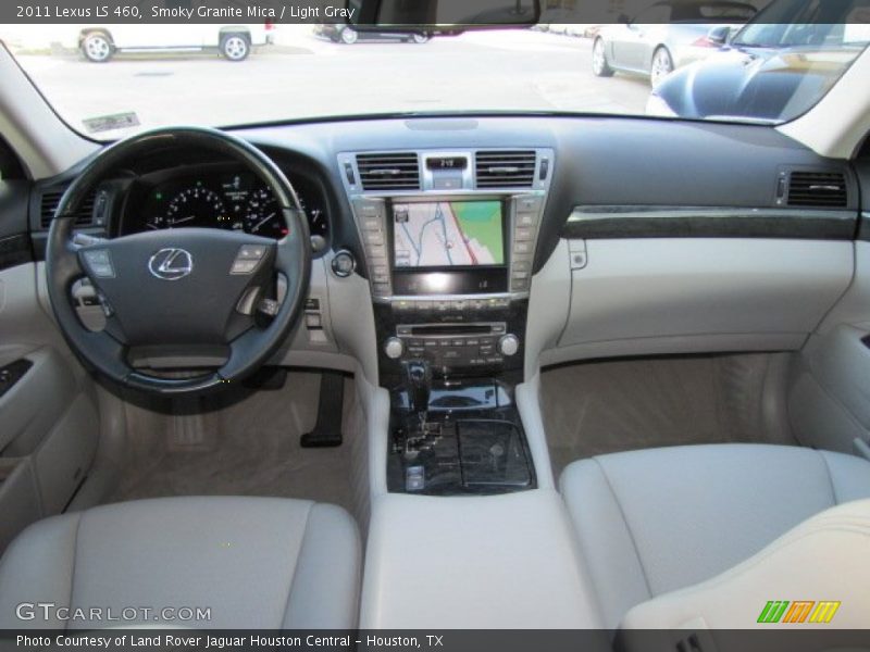 Smoky Granite Mica / Light Gray 2011 Lexus LS 460