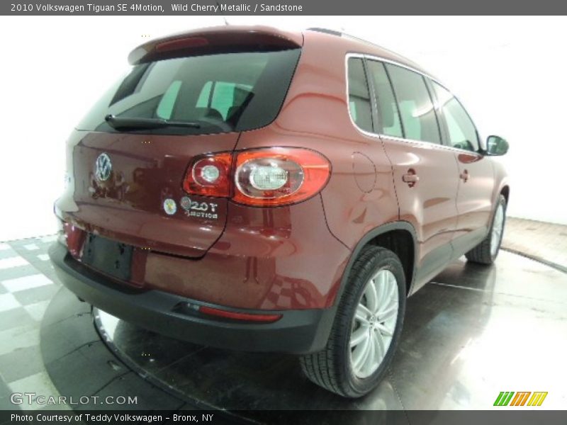 Wild Cherry Metallic / Sandstone 2010 Volkswagen Tiguan SE 4Motion