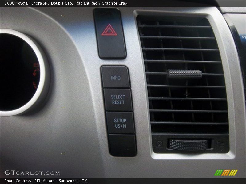 Radiant Red / Graphite Gray 2008 Toyota Tundra SR5 Double Cab