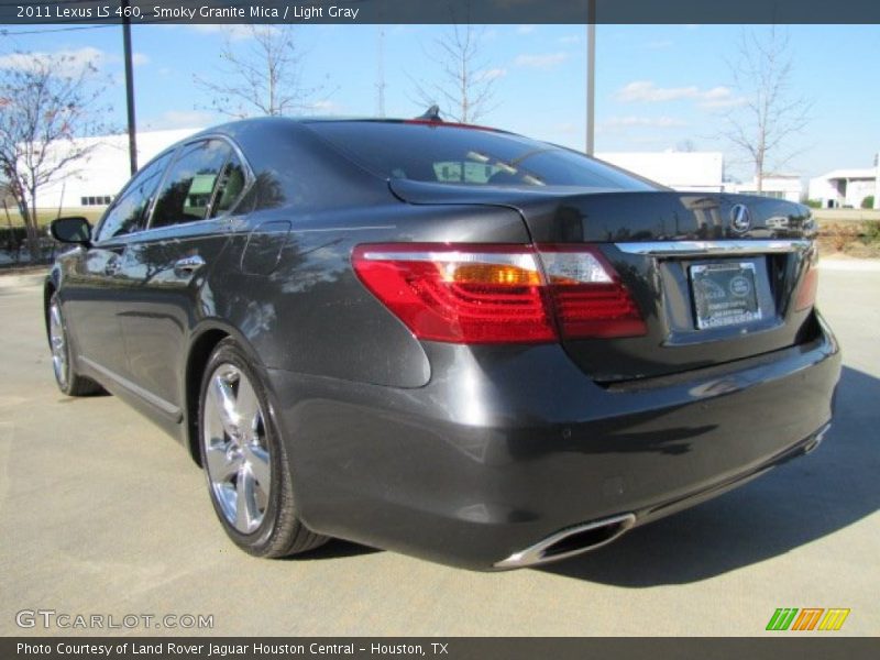 Smoky Granite Mica / Light Gray 2011 Lexus LS 460