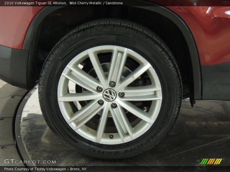 Wild Cherry Metallic / Sandstone 2010 Volkswagen Tiguan SE 4Motion