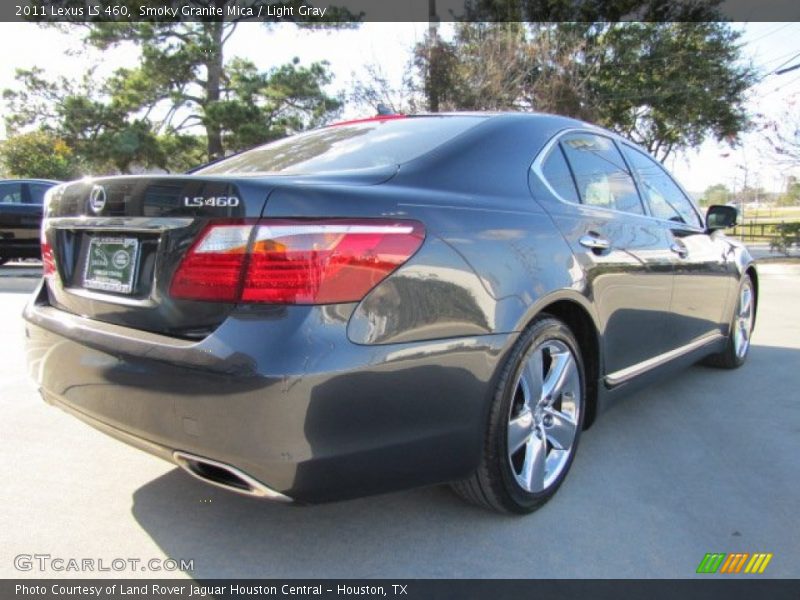 Smoky Granite Mica / Light Gray 2011 Lexus LS 460